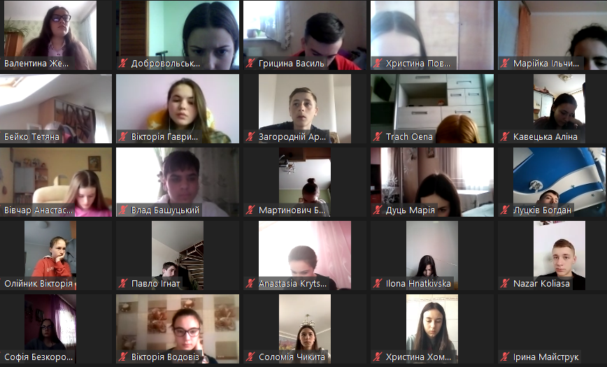 Учасники олімпіади ТНПУ з біології